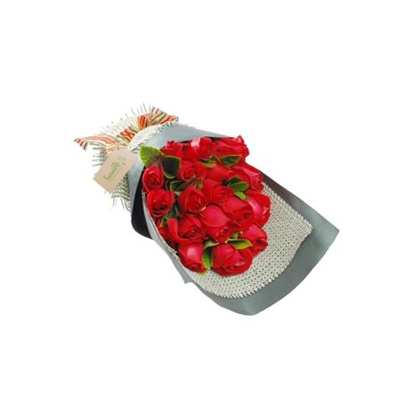 send 12 red roses in bouquet to japan
